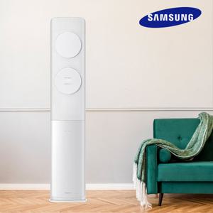 삼성 AI 비스포크 무풍 클래식 스탠드 19평 에어컨 실외기 리모컨포함 AF70F19D11WS