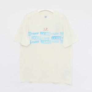 CP컴퍼니 CP로고 프린트 반팔 남성 티셔츠 18CMTS309A 005431G 103