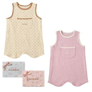 M밍크뮤D 25년FW 쁘띠하트JQD슬리핑가운 2종 택1 수면조끼 (35A700090102)