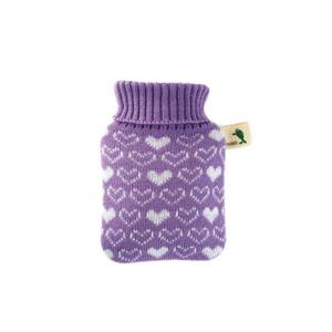 휴고 프로쉬 미니 핫팩 커버 니트 퍼플 하트 0.2L