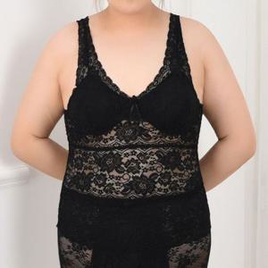 (쏘로사떼)(RS6561)레이스 캡 몰드 빅사이즈 브라런닝