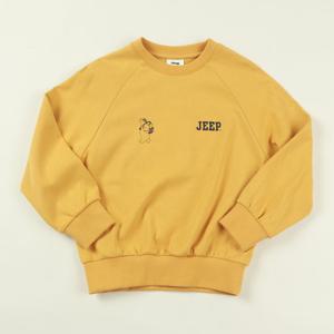 [지프키즈]대문자 지프로고 나글란 맨투맨  KQ1TSU814