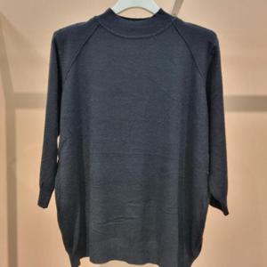 라티움 HC34 부드럽고 착용감좋은 반목폴라 7부소매 얇은가을 니트스웨터 T2533sw03