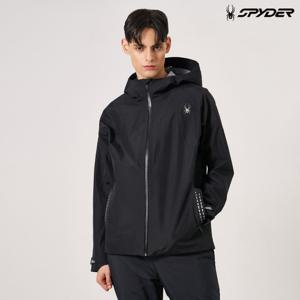 [스파이더] 남성 피나클 3 LAYER 웨더프루프 자켓 SPKFCNJK203MBLK