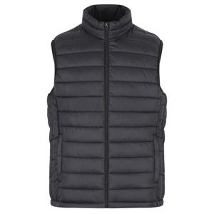 남자 겨울 기모 하이넥 경량 조끼패딩 DD-VEP-W2DPDVT-712-블랙