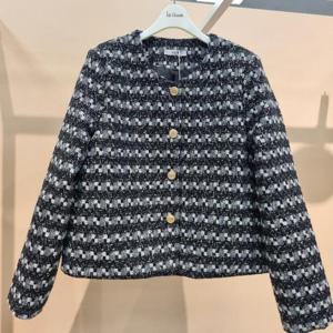 Destijl HC34 가로결 트위드자켓 금장식단추포인트 짧은가을트위드자켓 D2533jk05