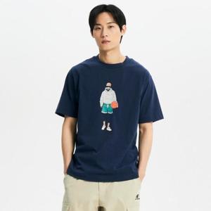 [뉴발란스 반팔티] 농구 그래픽 반팔티 NBNEE2S071-59