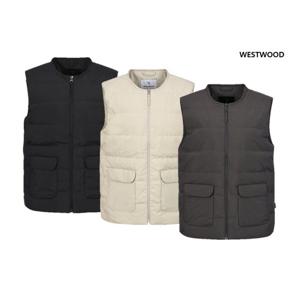 [웨스트우드]여성-라운드넥 경량 다운 베스트_WP4WCDV622