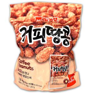 코스트코 머거본 커피땅콩 1.6kg(40g x 40봉) 간식 안주