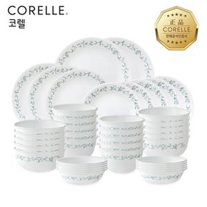 코렐 컨트리커트지 한국형 10인 40P 원형 홈세트