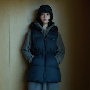 [스노우피크] 티피코 여성 후드 벨티드 다운 베스트 S24WWTDV03