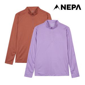 네파 여성 베이직 집업 티셔츠 7L65401