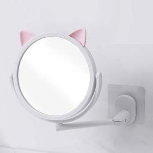 빠띠라인 큐티레빗 원형 욕실형 붙이는 2단거울