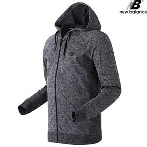 뉴발란스 NBMD81P701-DM 심리스 자카드 뉴발 남녀공용 후드집업 후드티