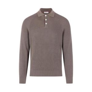 Brunello Cucinelli 버튼 폴로 셔츠 M29400105CLL90