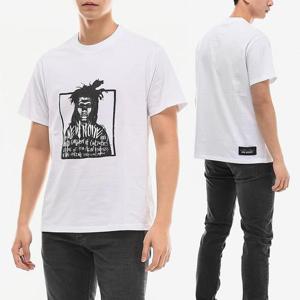 닐바렛 뉴 노이즈 프린트 반팔티셔츠 화이트 PBJT669S N521S 526