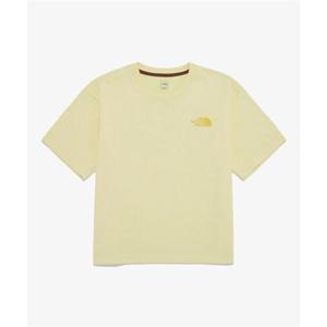 노스페이스 NT7UR42C 여성 TNF 한글 반팔 라운드티_LIGHT YELLOW 256761