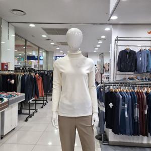 [피에이티]니트넥 솔리드 목크넥 티셔츠  1L85482-2US