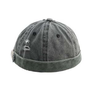 티오 빈티지 와치캡(그레이) 챙없는 골무모자 와치캡
