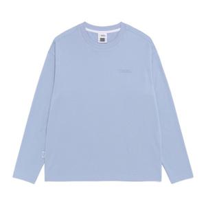 내셔널지오그래픽N265UTS901 수피마 세미오버핏 긴팔 티셔츠 STORM BLUE