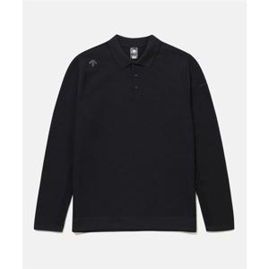 데상트 듀얼리스 폴로 긴팔 티셔츠 블랙(SQ421DPLO1) SQ421DPLO1_BLK0 278541