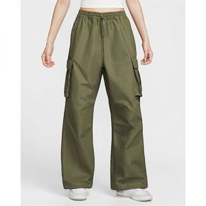 나이키 스포츠웨어 여성 미드라이즈 오버사이즈 우븐 카고 팬츠 - 미디엄 올리브세일 HV1967-222 273528