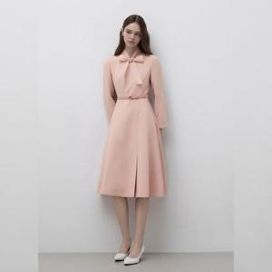 잇미샤 디테쳐블 스카프 플레어 원피스 ITQ2WOP300