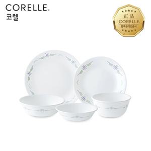 코렐 잉글리쉬가든 1인 5P 원형 홈세트