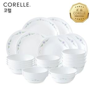 코렐 잉글리쉬가든 6인 25P 원형 홈세트