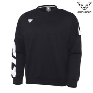 LJS  다이나핏  남녀공용 (엔듀어) 오버핏 맨투맨 티셔츠 블랙 (YUP24218Z1)