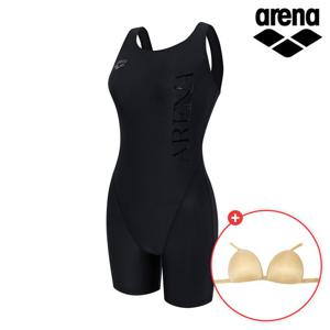 아레나 여성 반전신 모노마크 3부 반신 U백 수영복 A5FL1LD33 고리브라