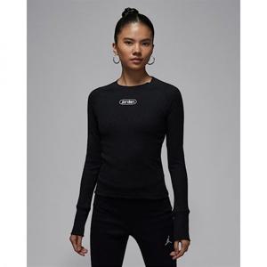 나이키 조던 플라이트 여성 긴팔 탑 - 블랙세일 IO9717-010 313160