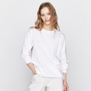 [지오다노]여성 얇은 코튼 크루넥 기본 라은드 베이직 티셔츠 326501