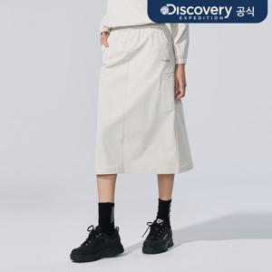 [디스커버리] 여성 스트레치 우븐 트레이닝 카고 스커트 (D/IVORY) DWTP44061-IVD