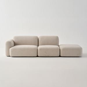 NEW온드 4인 패브릭 소파 오픈형