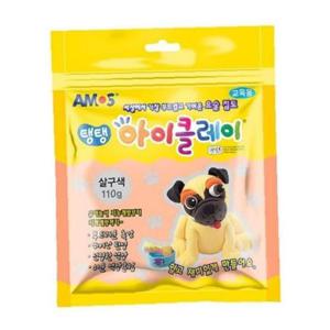 (아모스) 6000 탱탱아이클레이 110g 살구 (1개)