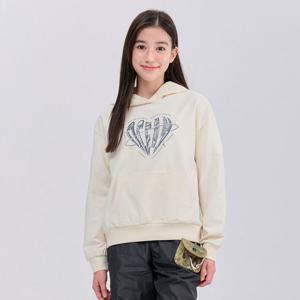 [오션스카이] 여아 스트릿 그래픽 후드 티셔츠-FAJG5157B0A