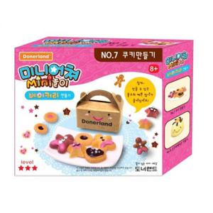 천사점토 도너랜드미니어쳐 NO. 7 쿠키 만들기