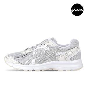 아식스 조그 100S 남자 여성 운동화 클라우드 그레이 퓨어 실버 1203A684-021