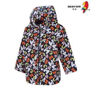 [마코] (여성)애니멀로고패턴후드점퍼_MPW1JP12