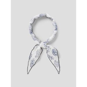 (356384AM10) [에잇세컨즈] 삼각 페이즐리 스카프  아이보리