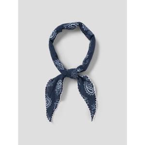 (356384AM1R) [에잇세컨즈] 삼각 페이즐리 스카프  네이비
