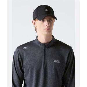 데상트 러닝 볼캡 블랙 SR123RCP10 SR123RCP10_BLK0 280323