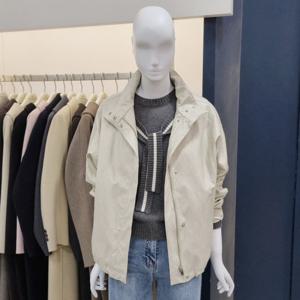 [나이스클랍]나이스클랍 하이넥 레더 라이크 점퍼 A261PWL201_DG