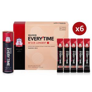 [정관장]홍삼정 에브리타임 롱기스트 10ml x 20포 6박스 (4개월분)