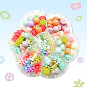 (TD) 하비 비드비즈 만들기kit (미니꽃- 팔찌세트) DIY클레이