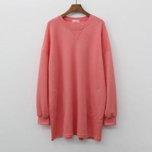 [강물처럼]아이우먼 데일리삼각무지롱맨투맨 ILG351M412 빅사이