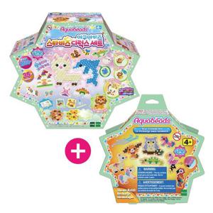 [토이트론]아쿠아비즈 스타비즈 디럭스세트 + 스타비즈 애니멀 프렌즈 세트
