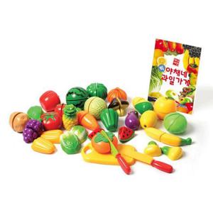 [베스트키즈]한립토이스 빅 야채네 과일가게 과일 자르기 장난감 소꿉놀이