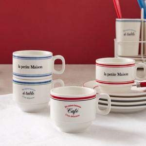 [모던하우스] 르봉프렌치 머그 D8 170ml 4P세트